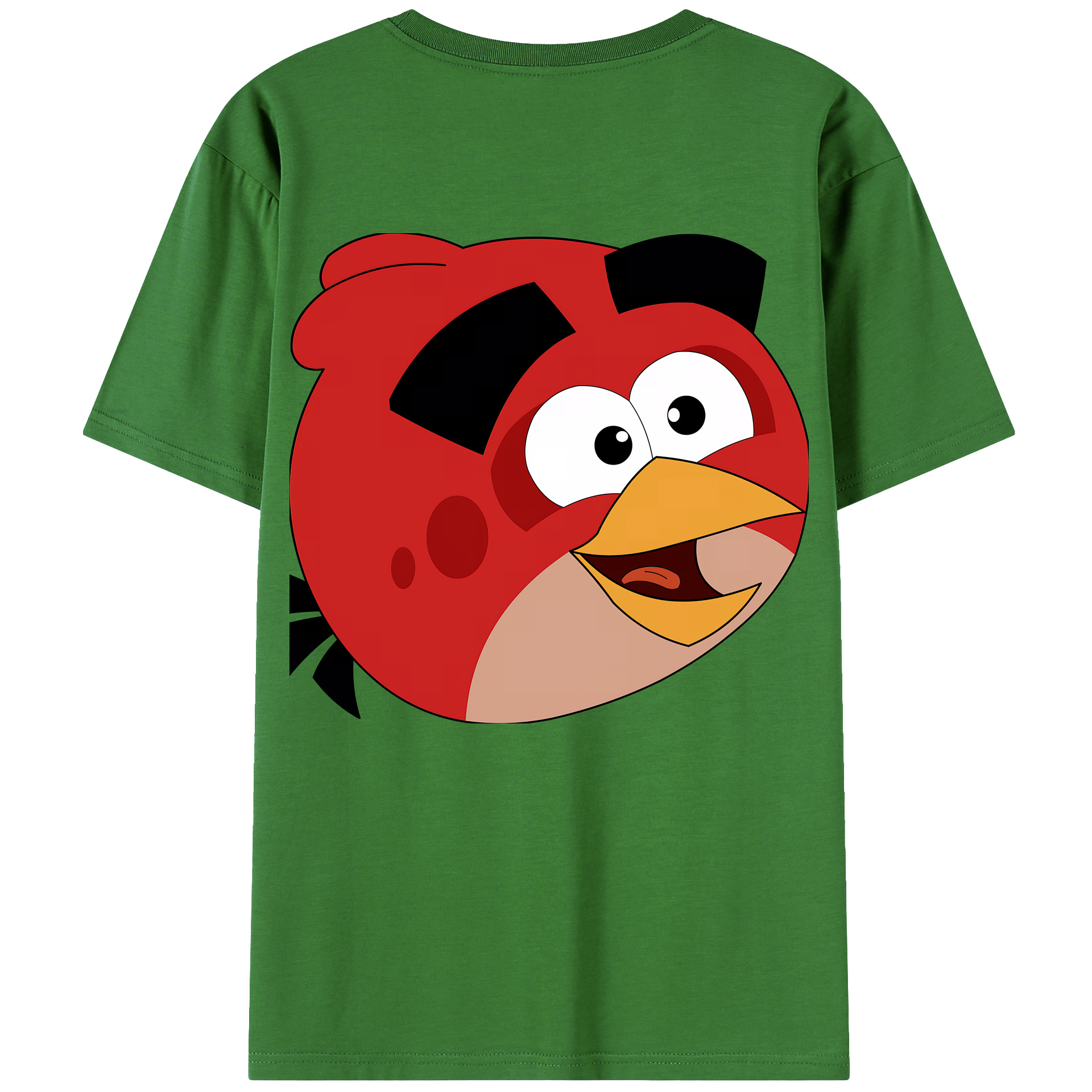 （画像用） Angry Birds アングリーバード レディース半袖Tシャツ(バックプリント)